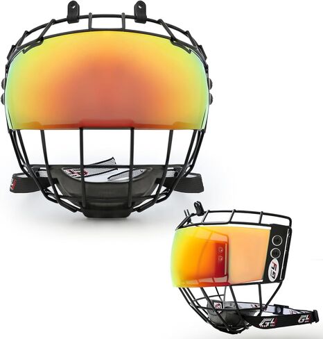 GY Hockey Helmet Cage & Face Shield Protector Combo Ice Hockey Full Face Shield Junior in Saudi Arabia