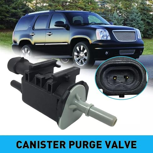 Vapor Canister Purge Valve Solenoid Compatible with Buick Chevy Caprice Equinox Express Silverado GMC Sierra Yukon Buick Hummer Pontiac 2004-2019 Replaces 911-032 12597341 12597567 12570469 12581349 in Saudi Arabia