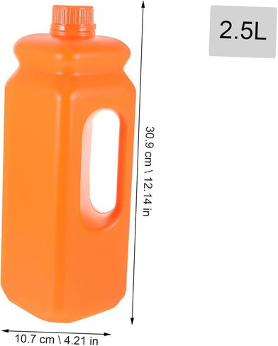 Alipis 2pcs Leak Plastic Jugs with Caps Reusable Beverage Containers for Home Laboratory and Chemical Use Easy Grip and Secure Sealing Storage Pitchers in Saudi Arabia