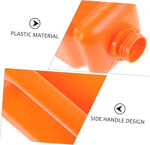 Alipis 2pcs Leak Plastic Jugs with Caps Reusable Beverage Containers for Home Laboratory and Chemical Use Easy Grip and Secure Sealing Storage Pitchers in Saudi Arabia