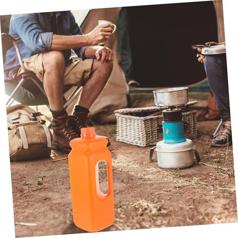 2pcs Leak Plastic Water Jug with Caps Reusable Storage Containers for Juice and Liquid Sealed Pitchers with Comfortable Grip for Home Lab and Chemical Use in Saudi Arabia