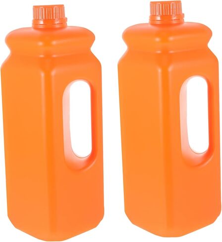 BESTYASH 2pcs Plastic Storage Jugs with Leak Sealing Caps Ergonomic Handle Water Containers for Laboratory Home Chemical Use Reusable Pitchers in Kuwait