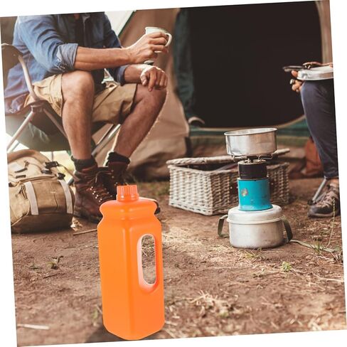 BESTYASH 2pcs Plastic Storage Jugs with Leak Sealing Caps Ergonomic Handle Water Containers for Laboratory Home Chemical Use Reusable Pitchers in Kuwait