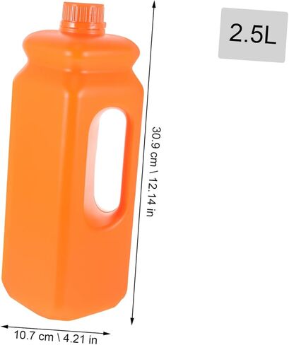 BESTYASH 2pcs Plastic Storage Jugs with Leak Sealing Caps Ergonomic Handle Water Containers for Laboratory Home Chemical Use Reusable Pitchers in Kuwait