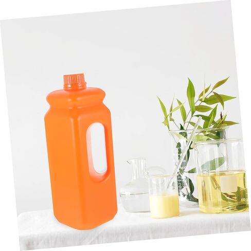VALICLUD 2pcs Reusable Plastic Storage Jugs with Leak Caps Ergonomic Handle Pitchers for Food Liquid Chemical Storage Lightweight and Containers in Saudi Arabia