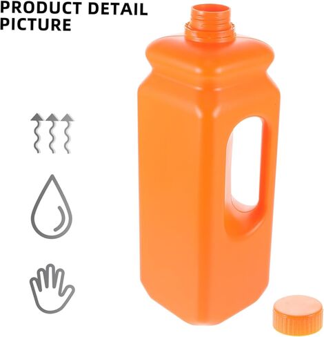 VALICLUD 2pcs Reusable Plastic Storage Jugs with Leak Caps Ergonomic Handle Pitchers for Food Liquid Chemical Storage Lightweight and Containers in Saudi Arabia