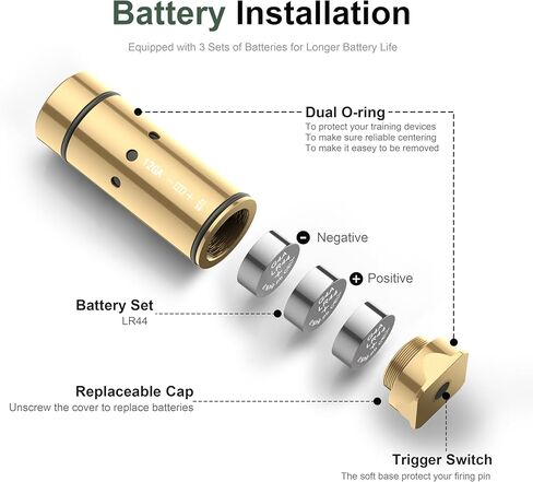 خرطوشة تدريب ليزر 12GA لنظام التدريب على الحرائق الجافة مع مجموعتين من البطاريات in Kuwait