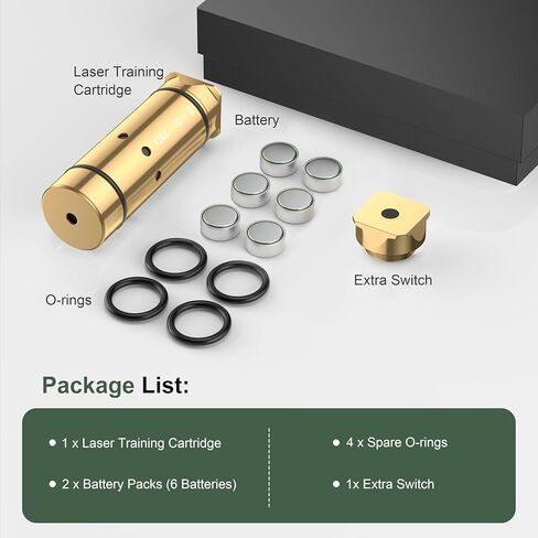 خرطوشة تدريب ليزر 12GA لنظام التدريب على الحرائق الجافة مع مجموعتين من البطاريات in Kuwait