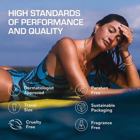 TERNS Mayday Intensive After Sun Gel Cream, Cooling Skin Care for Sunburn Relief, 3X Marine Bioactive Complex with Niacinamide, Squalane, Shea Butter & Aloe, Travel Size, Fragrance Free, 2 Fl Oz in Kuwait