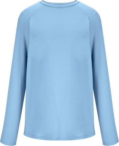 Womens UPF 50+ Sun Pullover Shirt Long Sleeve Fishing Hiking Hooded UV Sun Protection Shirts Lightweight Quick Dry Top in Saudi Arabia