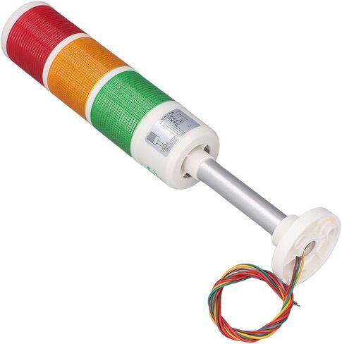 Garosa LED Stack Tower Light, Aluminum Alloy Warning Beacon, Threelayer Signal Indicator Lamp, Ideal for Engraving Machines and CNC Equipment (12V) in Saudi Arabia