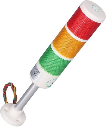 Garosa LED Stack Tower Light, Aluminum Alloy Warning Beacon, Threelayer Signal Indicator Lamp, Ideal for Engraving Machines and CNC Equipment (12V) in Saudi Arabia