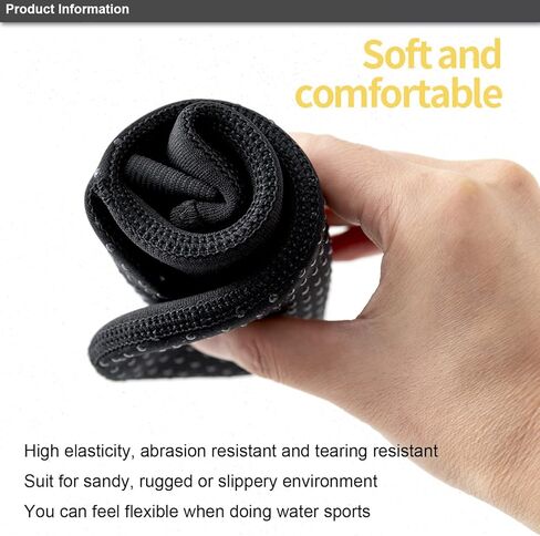 3mm Neoprene Socks Water Socks Dive Boots Diving Gear Surf Booties Wetsuit Booties Waterproof Foot Covers for Swimming in Kuwait