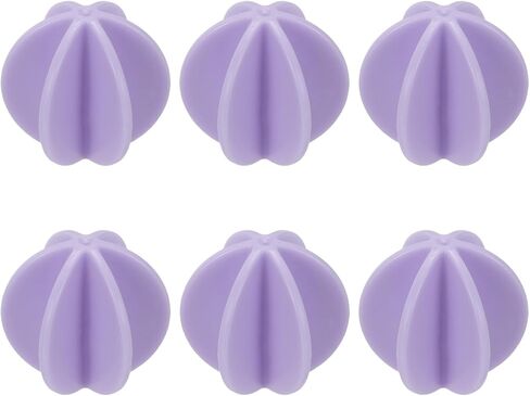 uxcell 6 Pcs Shaker Ball, 1.5" Protein Shaker Ball Plastic Stirring Mixer Whisk Shaker Replacement for Shake Drinking Bottle Cup Protein Bottle Sports Drink, Purple in Saudi Arabia
