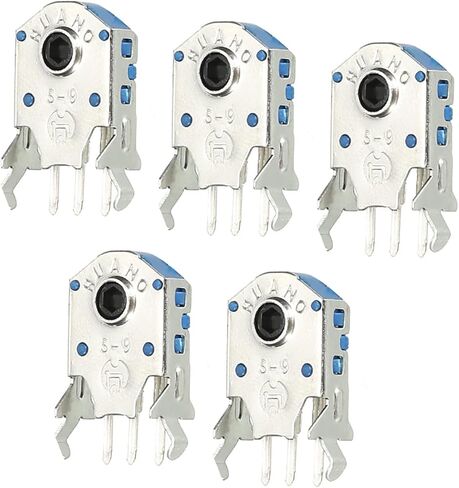 Mouse Wheel Encoder 9mm 300W Time Accurate Decoder Rotary Mouse Scroll Wheel Encoder 5 Pcs in Saudi Arabia