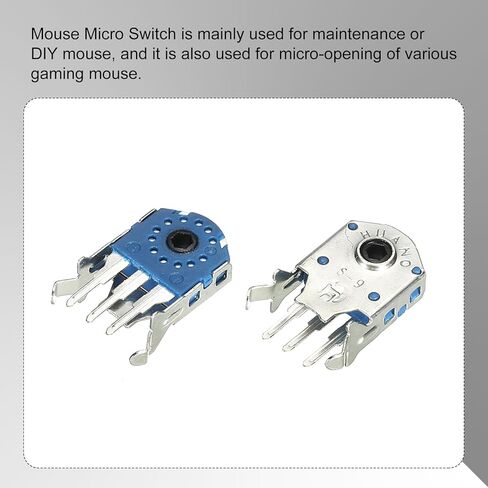 Mouse Wheel Encoder 9mm 300W Time Accurate Decoder Rotary Mouse Scroll Wheel Encoder 5 Pcs in Saudi Arabia