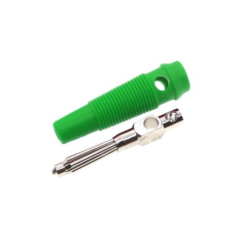 fengpeng 10PCS 4mm 32A Solderless Side Stackable Banana Plug High Current Insulated Shrouded Connector(Yellow 10Pcs) in Saudi Arabia