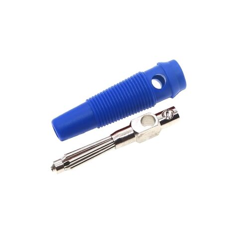fengpeng 10PCS 4mm 32A Solderless Side Stackable Banana Plug High Current Insulated Shrouded Connector(Yellow 10Pcs) in Saudi Arabia