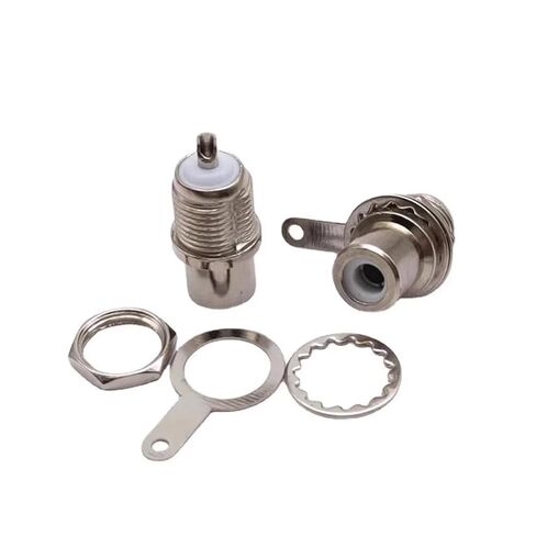 fengpeng 10PCS Female Socket Connector Chassis Panel Mount Adapter Audio Terminal Plug AV(100pcs) in Saudi Arabia