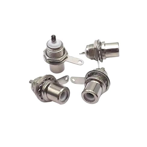 fengpeng 10PCS Female Socket Connector Chassis Panel Mount Adapter Audio Terminal Plug AV(100pcs) in Saudi Arabia