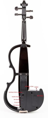 Kohner EVL-05 Electric Violin 4/4 Full Size with Silent Practice Features - Professional Grade Electric Instrument in Saudi Arabia