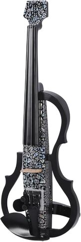 Eujgoov Electric Violin Carbon Fiber Professional Silent Fiddle with Pickup Effortless Tuning Comfortable Playing for Teenagers Stage in Saudi Arabia