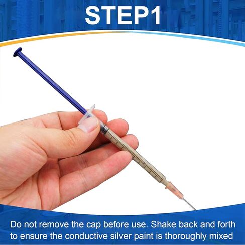 قلم طلاء فضي موصل، 1 مل لاصق موصل كهربائيًا، قلم موصل موصل، أداة لحام إلكترونية لتطبيقات إصلاح الإلكترونيات in Kuwait