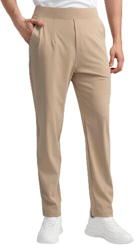 HISDERN AIR 509 Men's Jogger Golf Pants Lightweight Dry-Fit Stretch Breathable for Business Casual S-2XL in Saudi Arabia