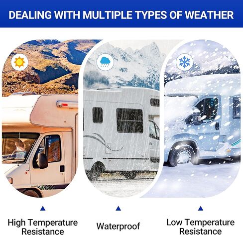 شريط بوتيل مانع للتسرب مقاس 2 بوصة × 50 بوصة، شريط رافعة للتزيين، مقاوم للماء ومضاد للتآكل لإطالة عمر السطح، 8 لفات in Kuwait