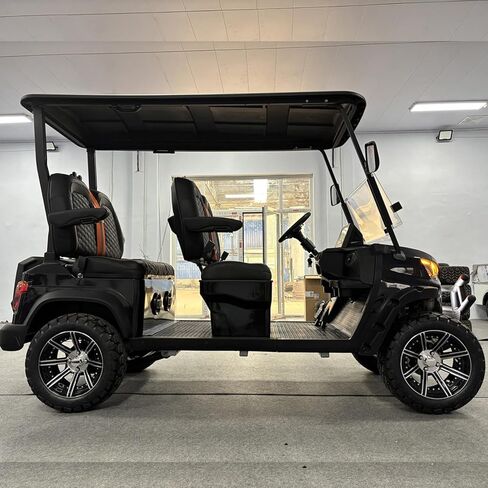 GO UP Electric Golf Cart (4-Seater) 14-inch Off-Road Tires Large Capacity Storage Compartment in Saudi Arabia