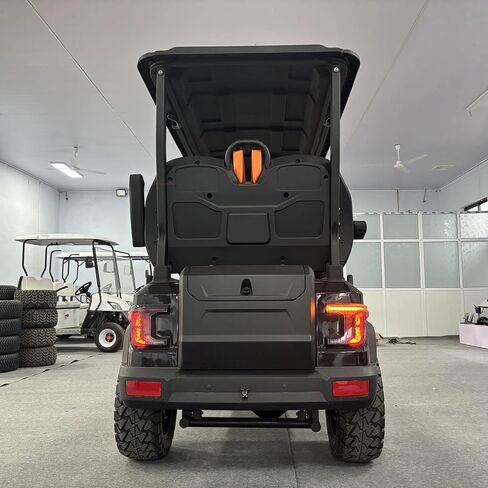 GO UP Electric Golf Cart (4-Seater) 14-inch Off-Road Tires Large Capacity Storage Compartment in Saudi Arabia