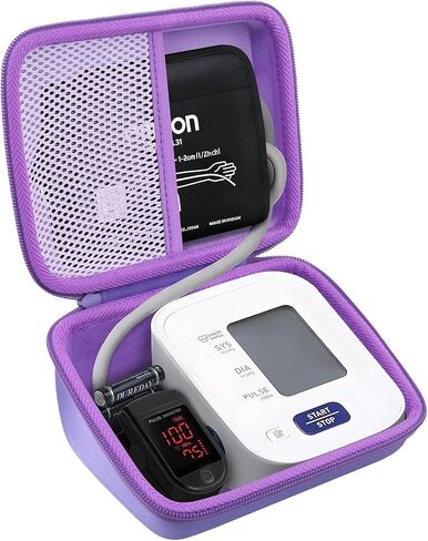 co2CREA Hard Case Replacement for Omron 3 Series Omron M2 Classic Upper Arm Blood Pressure Monitor BP7100 BP710N HEM-7120 Hem-7121 HEM-7124 in Kuwait