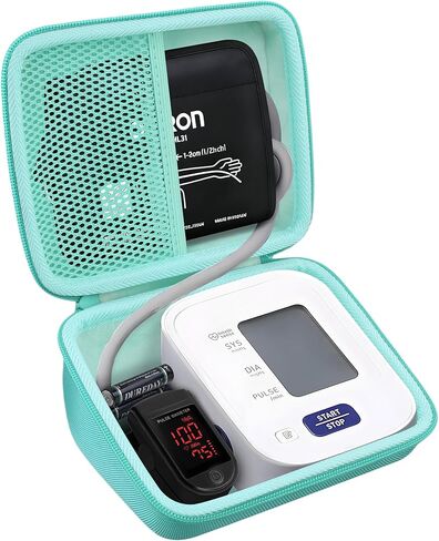 co2CREA Hard Case Replacement for Omron 3 Series Omron M2 Classic Upper Arm Blood Pressure Monitor BP7100 BP710N HEM-7120 Hem-7121 HEM-7124 in Kuwait