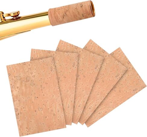 5 Pcs Alto Sax Neck Cork Universal Saxophone Neck Corks Alto Saxophone Sax Joint Cork Replacement Kit Altos Saxophones Accessories Altos Saxophones Joint Corks Sheet in Saudi Arabia