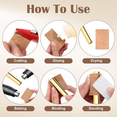 5 Pcs Alto Sax Neck Cork Universal Saxophone Neck Corks Alto Saxophone Sax Joint Cork Replacement Kit Altos Saxophones Accessories Altos Saxophones Joint Corks Sheet in Saudi Arabia
