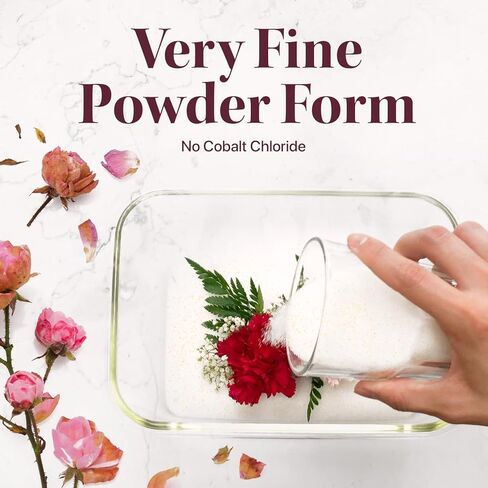 Dry & Dry (NET 3 LBS) Newly Developed Silica Gel Flower Drying - Ultra Premium Silica Gel for Drying Flowers Silica Gel Flower Drying(1 Bag of 3 LBS Reusable) in Saudi Arabia