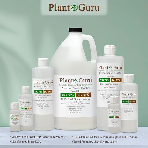 70/30 Vegetable Glycerin and Propylene Glycol Blend 32 fl. oz. USP Food Grade Kosher in Saudi Arabia