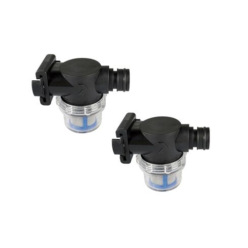 SEAFLO Inline Water Pump Filter 52S02-3/4" Male Quick Attach with 1/2" Hose Barb, 50 MeshSteel Strainer with Plastic Shell, Fits SEAFLO 56 Series Pumps, RV, Marine, Agriculture, Lawn Care (1-Pack) in Saudi Arabia