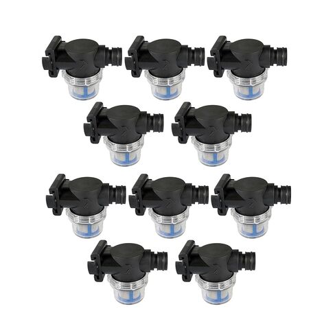 SEAFLO Inline Water Pump Filter 52S02-3/4" Male Quick Attach with 1/2" Hose Barb, 50 MeshSteel Strainer with Plastic Shell, Fits SEAFLO 56 Series Pumps, RV, Marine, Agriculture, Lawn Care (1-Pack) in Saudi Arabia