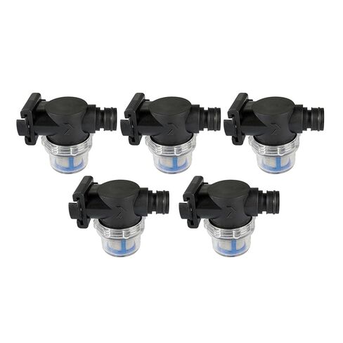 SEAFLO Inline Water Pump Filter 52S02-3/4" Male Quick Attach with 1/2" Hose Barb, 50 MeshSteel Strainer with Plastic Shell, Fits SEAFLO 56 Series Pumps, RV, Marine, Agriculture, Lawn Care (1-Pack) in Saudi Arabia