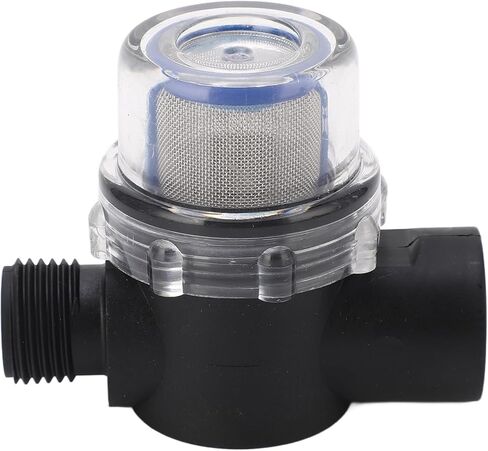1/2 Inch Inline Filter, 50 Mesh Screen High Strength Durable Plastic ABS Metal Construction, Water Strainer, Oil System Pipeline Compatible, for Ship Yacht Boaters, RV Owners, Mari in Saudi Arabia