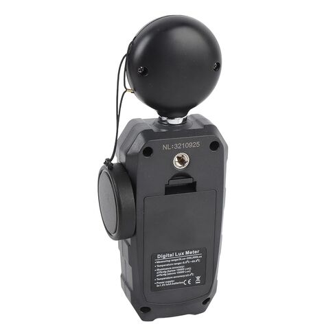Digital Illuminometer LCD Display 200000Lx Auto Range LU FC Unit Data Storage Luxmeter Light Meter in Saudi Arabia