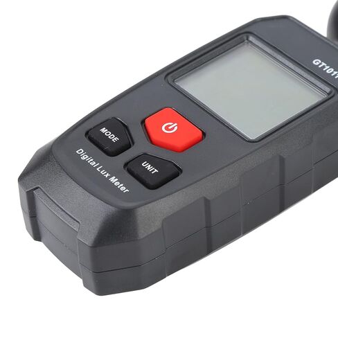 Digital Illuminometer LCD Display 200000Lx Auto Range LU FC Unit Data Storage Luxmeter Light Meter in Saudi Arabia