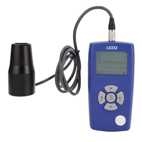 Digital Luminance Meter Light Meter Brightness Tester 1 to 1000000cd m² with Interchangeable 10mm 20mm Probes for HDR Screens Projectors Flicker CRI Spectrum Analysis in Saudi Arabia
