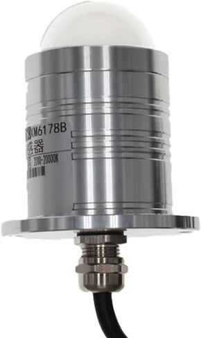 iDili High Precision RS485 Color Temperature Sensor 0-65535K, Illuminance Meter for Indoor Brightness Measurement in Library Lab Hospital in Kuwait