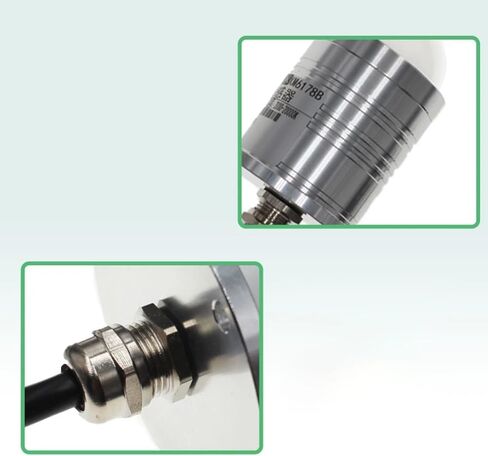 iDili High Precision RS485 Color Temperature Sensor 0-65535K, Illuminance Meter for Indoor Brightness Measurement in Library Lab Hospital in Kuwait