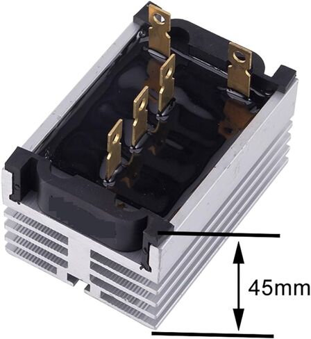 1 قطعة SQL40A 40A 1000 فولت مبادل حراري من الألومنيوم ثلاث مراحل مقوم الجسر الثنائي للمولد 40amp مقوم الصمام الثنائي in Kuwait