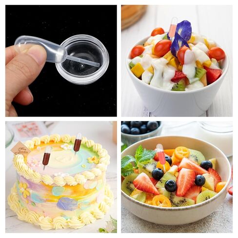 100Pcs 4Ml Cupcakes Pipettes, Clear Transfer Liquid Pipettes Dropper, Plastic Pipette Kitchen Supplies, Injector Mini Pipet for Chocolate Strawberries Cupcakes Mini Cakes Waffles in Saudi Arabia
