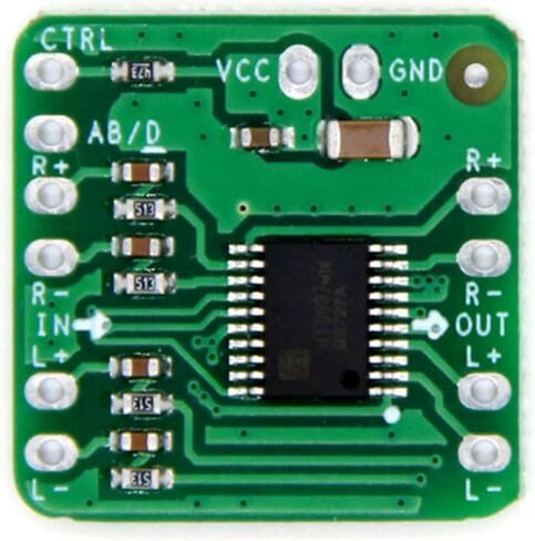 مكبر كهربائي تفاضلي لوحة 2X10 واط فئة رقمية D مكبر كهربائي الصوت HT8697 3.6-8.5 فولت المدخلات التفاضلية in Kuwait