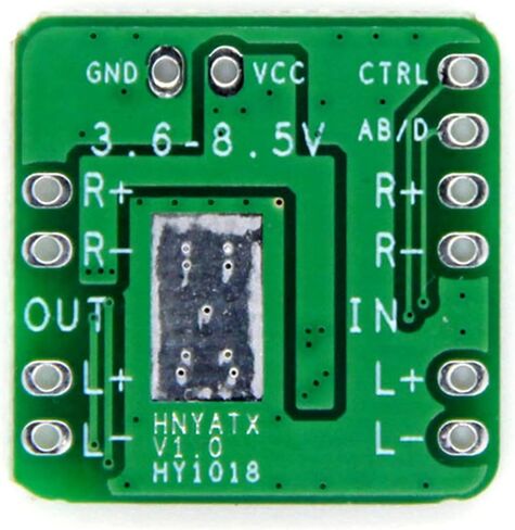 مكبر كهربائي تفاضلي لوحة 2X10 واط فئة رقمية D مكبر كهربائي الصوت HT8697 3.6-8.5 فولت المدخلات التفاضلية in Kuwait